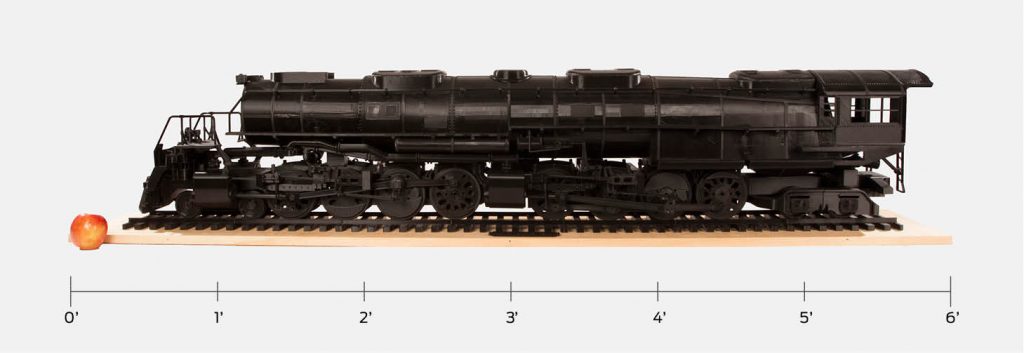 Big Boy Locomotive 3D Printed