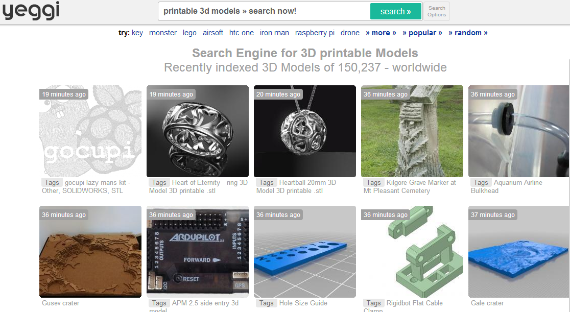 Free 3d Model Search Engine