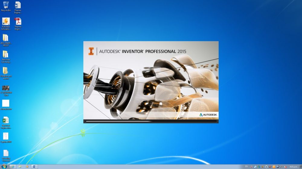 A made in autodesk inventor professional 2015