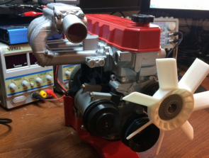This Working 3D Printable Toyota Engine is Amazing