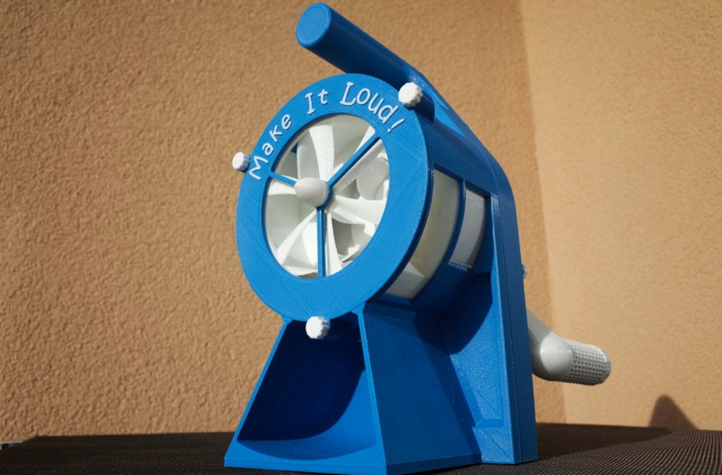 3d printed air raid siren