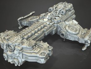 Gambody Reveals 3D Printed Hyperion Battlecruiser