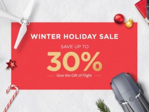 DJI has released coupon codes for winter sale