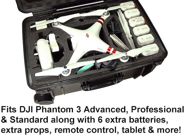 dji phantom 3 professional hard case