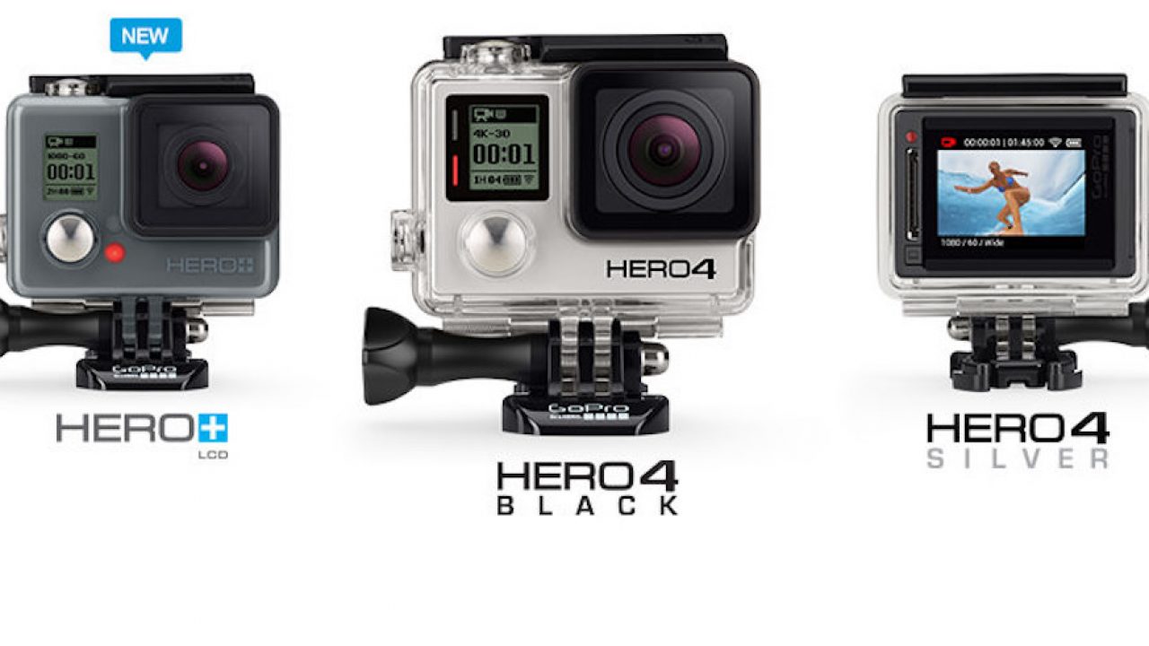 GoPro Compare GoPro Hero 4, 5, 7, 8, 9 (Silver Black)