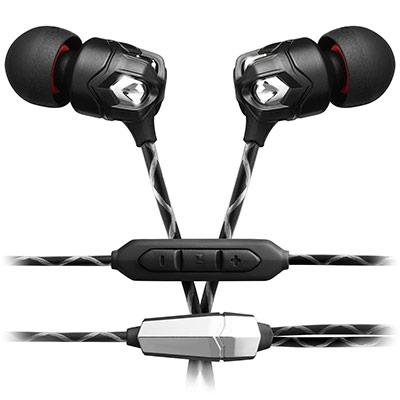 V-MODA Zn In-Ear Modern Audiophile earbuds with microphone