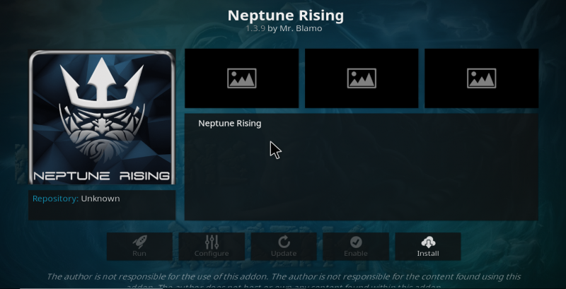 Neptune Rising Kodi Add-on
