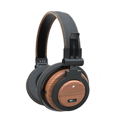 ADM-LC Multi-function Walnut Wooden Bluetooth Headphone