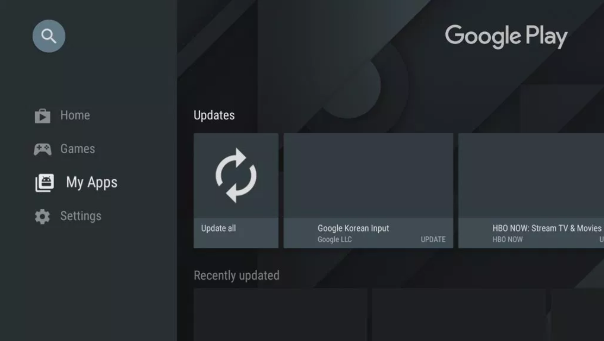 How to update Kodi on Android TV