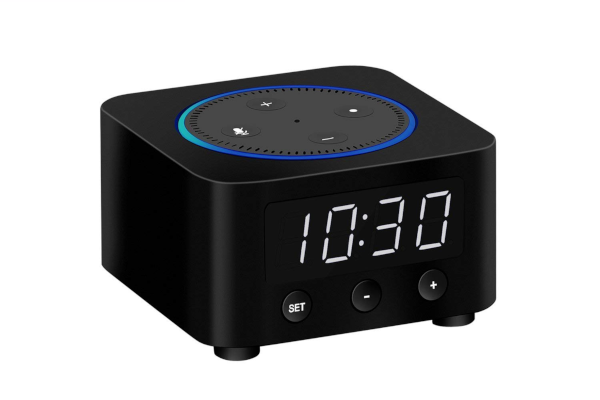 Znewtech Desk Clock for Echo Dot 2nd Generation