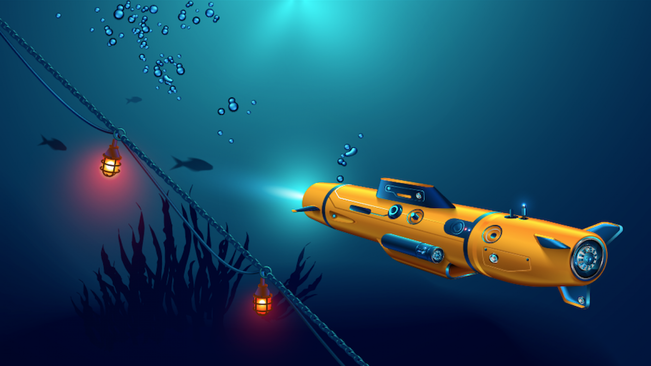 underwater rc car