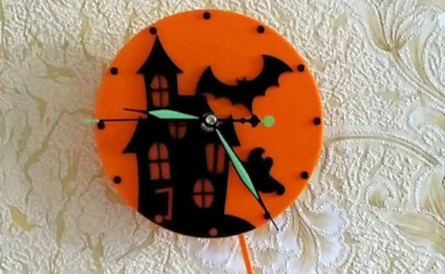 Halloween Wall Clock