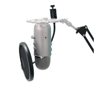 Auphonix Silver Shock Mount for Blue Yeti