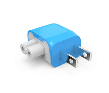 Blockhead Side-Facing Plug for Apple Adapters and Chargers