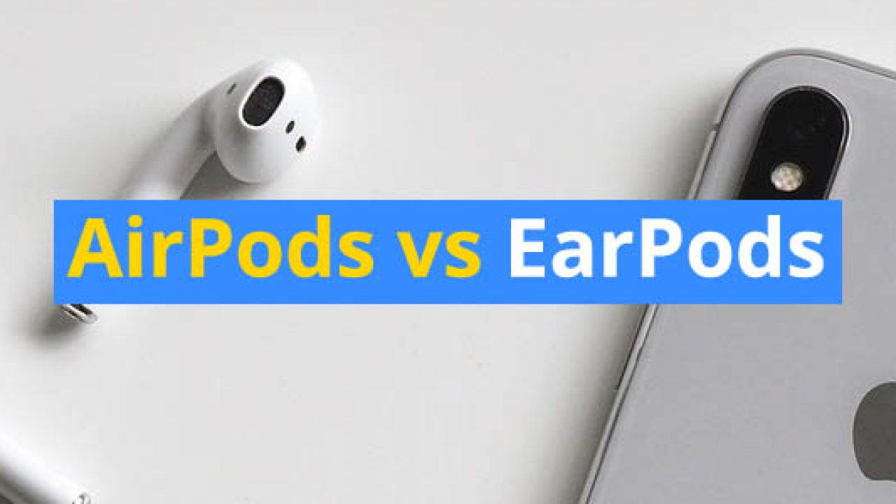 kokain flugt kalk Apple AirPods vs EarPods Earbuds - 3D Insider