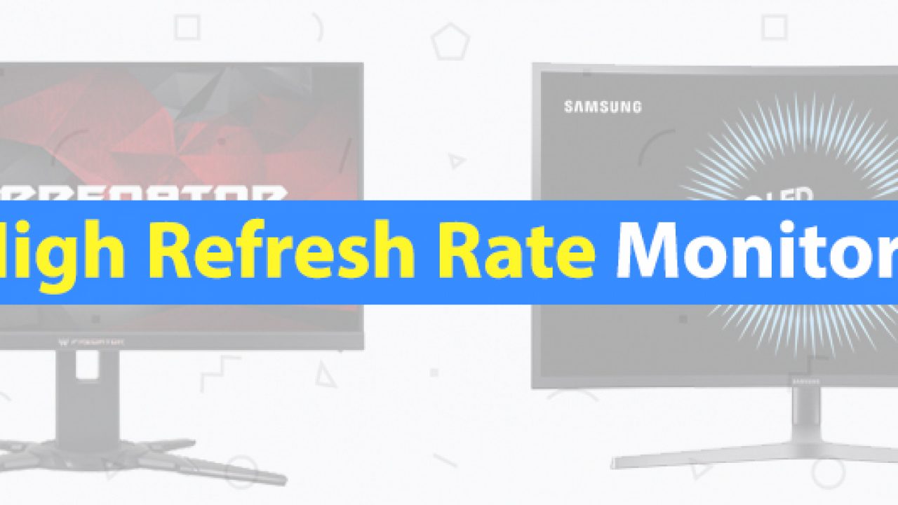 high refresh rate monitor for work