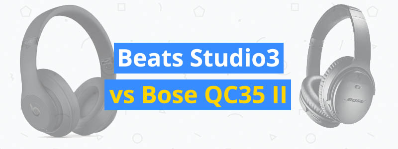 Beats Studio3 vs Bose QC35 II Headphone Comparison - 3D Insider