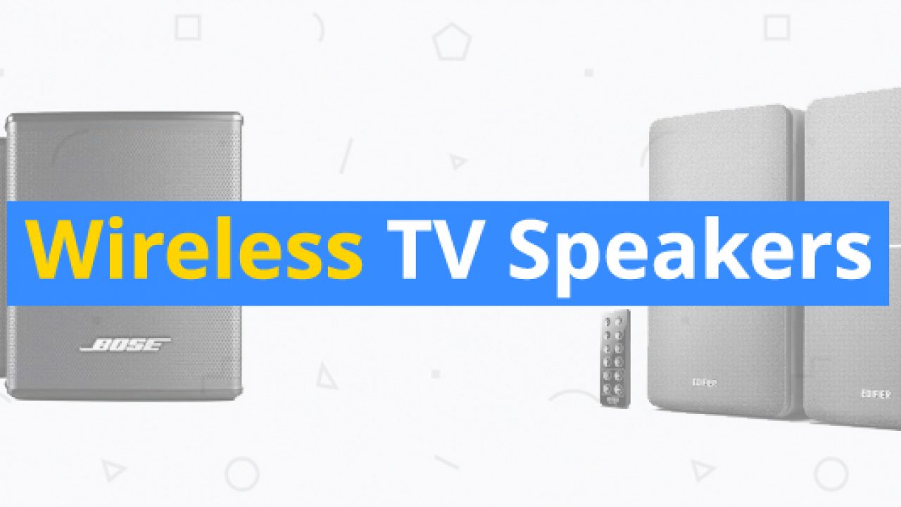 albohes wireless tv speakers