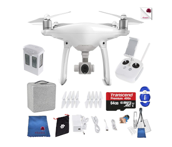 DJI Phantom 4 Camera Quad Starter Bundle