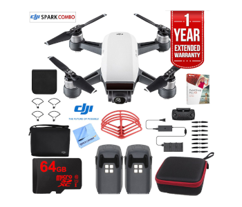 DJI Spark Mini Drone Fly More Combo