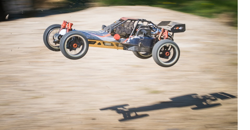 rc cars with real engines