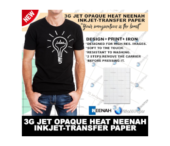 Neenah 3G Jet-Opaque Heat Transfer Paper