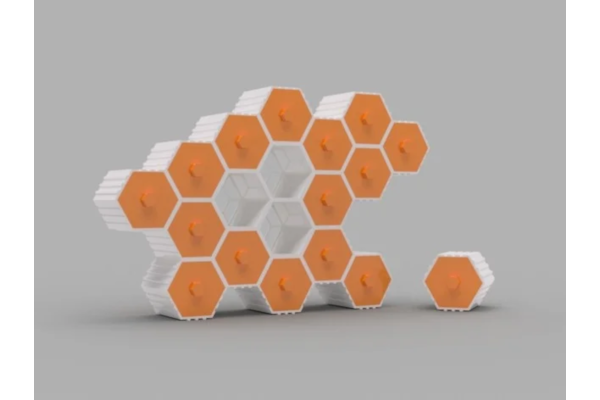 Modular hex drawers