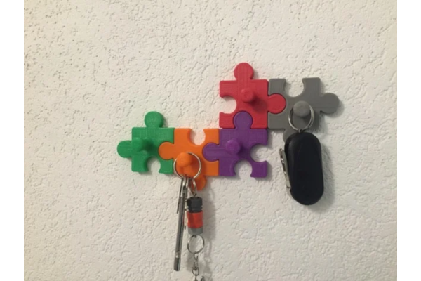 puzzle key hook