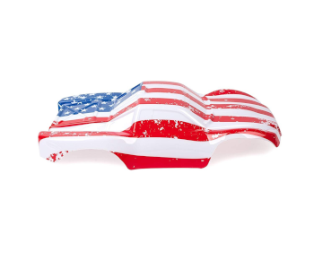 Custom US Flag Body for RC Vehicles