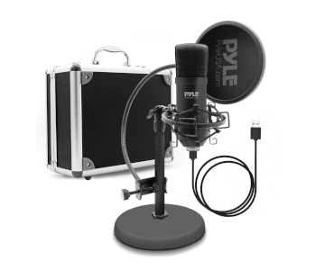 Pyle USB Podcast Mic Recording Kit