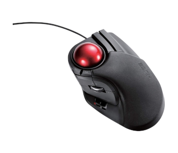 Elecom M-HT1URBK 8-button Trackball Mouse