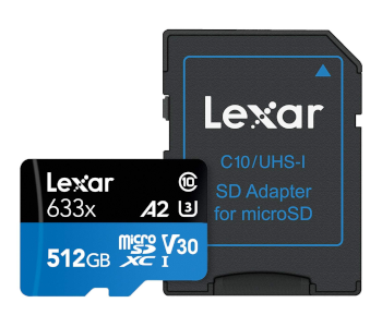 LEXAR PROFESSIONAL 633X 512GB UHS-1