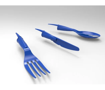Pen cap cutlery