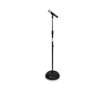Pyle Universal Entry-Level Mic Stand W/ Heavy Base