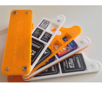 SD card and microSD card holder