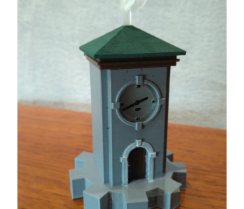 Myst Clock Tower Lamp