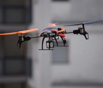 drone flying low