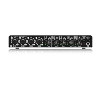 BEHRINGER 4CH USB Audio Interface for Mics & Instruments