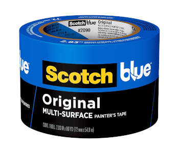 Blue painter’s tape