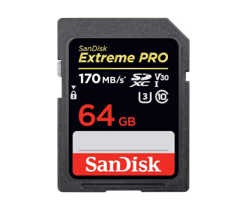 SanDisk Extreme Pro 64GB SDXC UHS-I Card