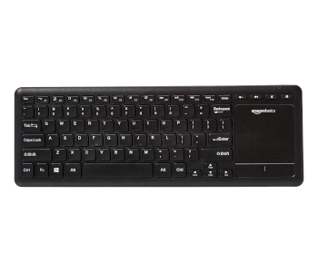 AmazonBasics Wireless Keyboard with Touchpad