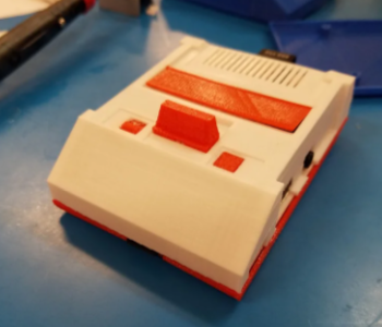 Classic Famicom Raspberry Pi Enclosure