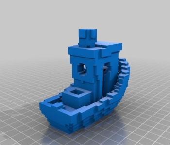 Voxel Benchy