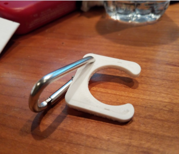 Water bottle clip