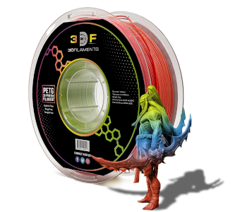 3DF Rainbow PETG Filament