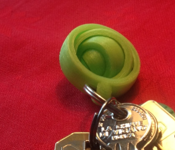 Gyroscopic keyring