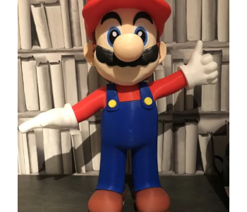 Life-sized Mario